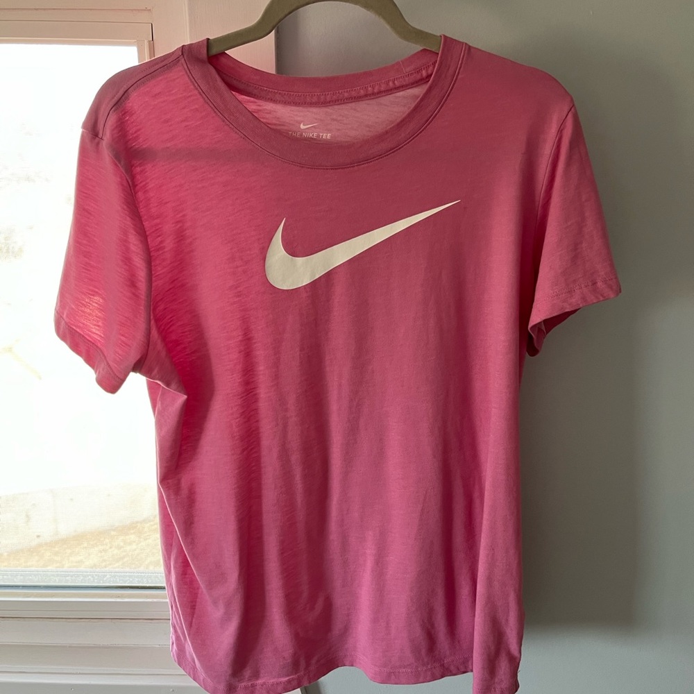 Womens Pink Nike oversized t-short